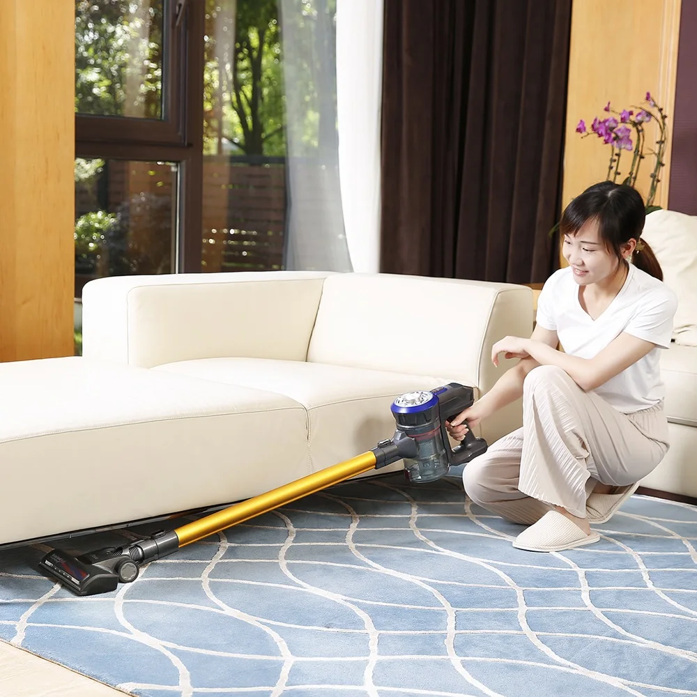 Dibea D18 Portable 2 In1 Household Vacuum Cleaner Cordless Handheld Stick Vacuum Cleaner Strong Suction Dust Collector Aspirator 3