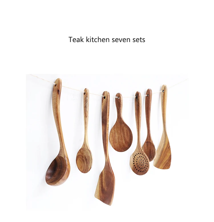 Teak kitchen seven sets