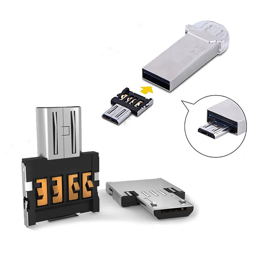 2019 цифровые данные 2 шт. Micro USB штекер на гнездо OTG адаптер конвертер для Samsung