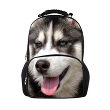 FORUDESIGNS 3D Собака Рюкзак Моды Студент Bagpack мужская Большой Животных Печати Рюкзак Для Девочек Дорожная Сумка Женщины Рюкзак