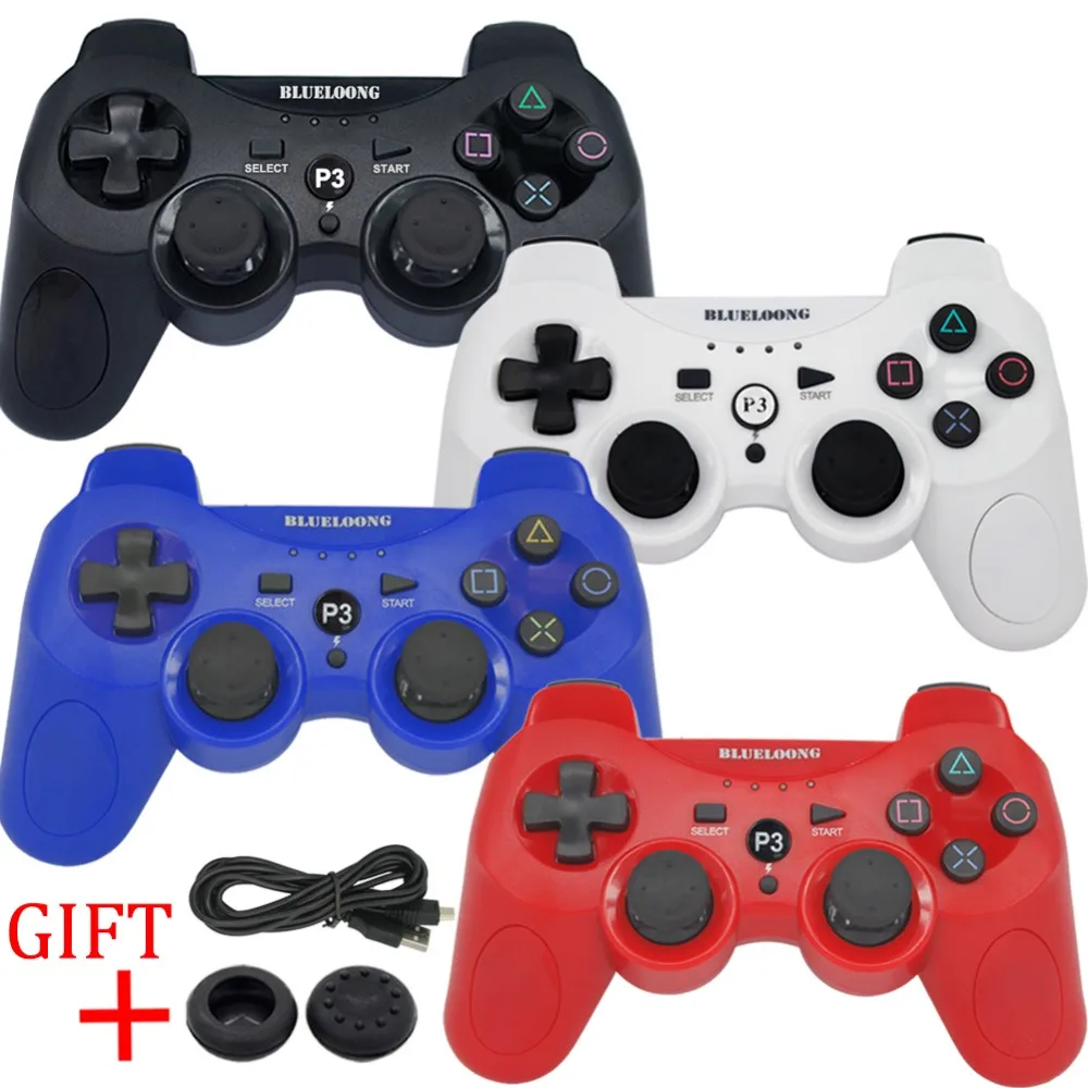 2017 новые для SONY PS3 контроллер Беспроводной Bluetooth Джойстики DUALSHOCK 3 SIXAXIS Игровые
