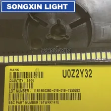 50 шт. для Сеульского светодиодный подсветка светодиоды средней мощности 0,5 Вт 3 в 5630 5730 STWRK141E холодный белый ЖК-подсветка для ТВ приложения PLCC-4