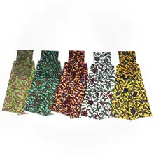 Подражали шелковой ткани Африканский принт ткань 6yards/pc африканские ткани оптом в нигерийском стиле Анкара ткани Новое Tissu 30