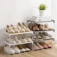 Органайзер для обуви легко установить домашний шкаф для обуви Органайзер для хранения на полке подставка держатель хранение с экономией пространства
