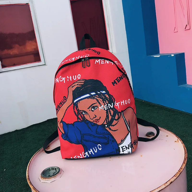 Menghuo 2018 New Fashion Women School Bag 3D Full Printing School Backpack Bag for Girls Women Backpack Men Travel Bags Mochilas (40)