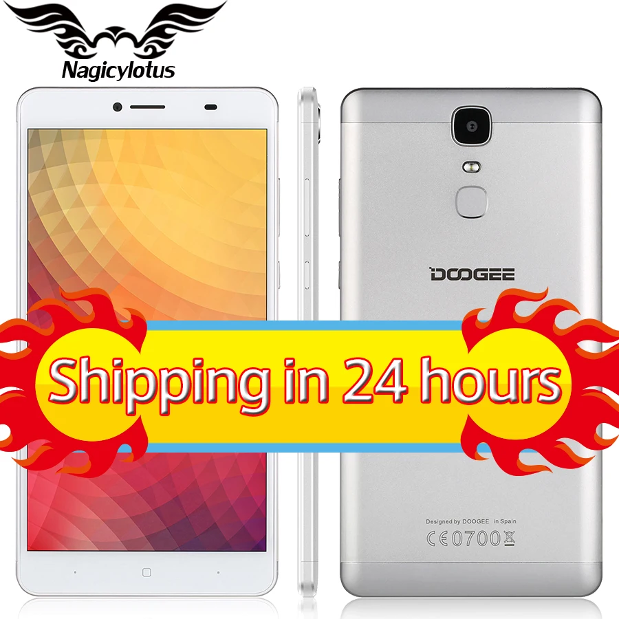 DOOGEE Y6 Max 6 5 1920 1080 4G Fingerprint 4300mAh Smartphone Android 6 0 MTK6750 Octa