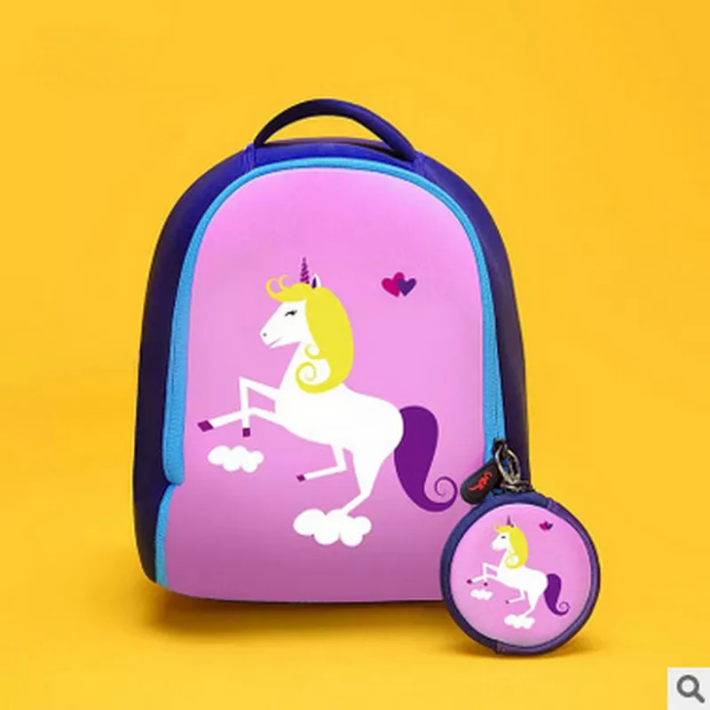 Children unicorn School Bags for Girls Waterproof font b Backpack b font font b Kids b