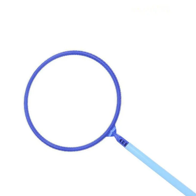

Round Summer Outdoor Toys Long Water Blowing Bubbles Guns Bubble Ring Wand Sticks Without Water Soap Bubble Toy Party Favors