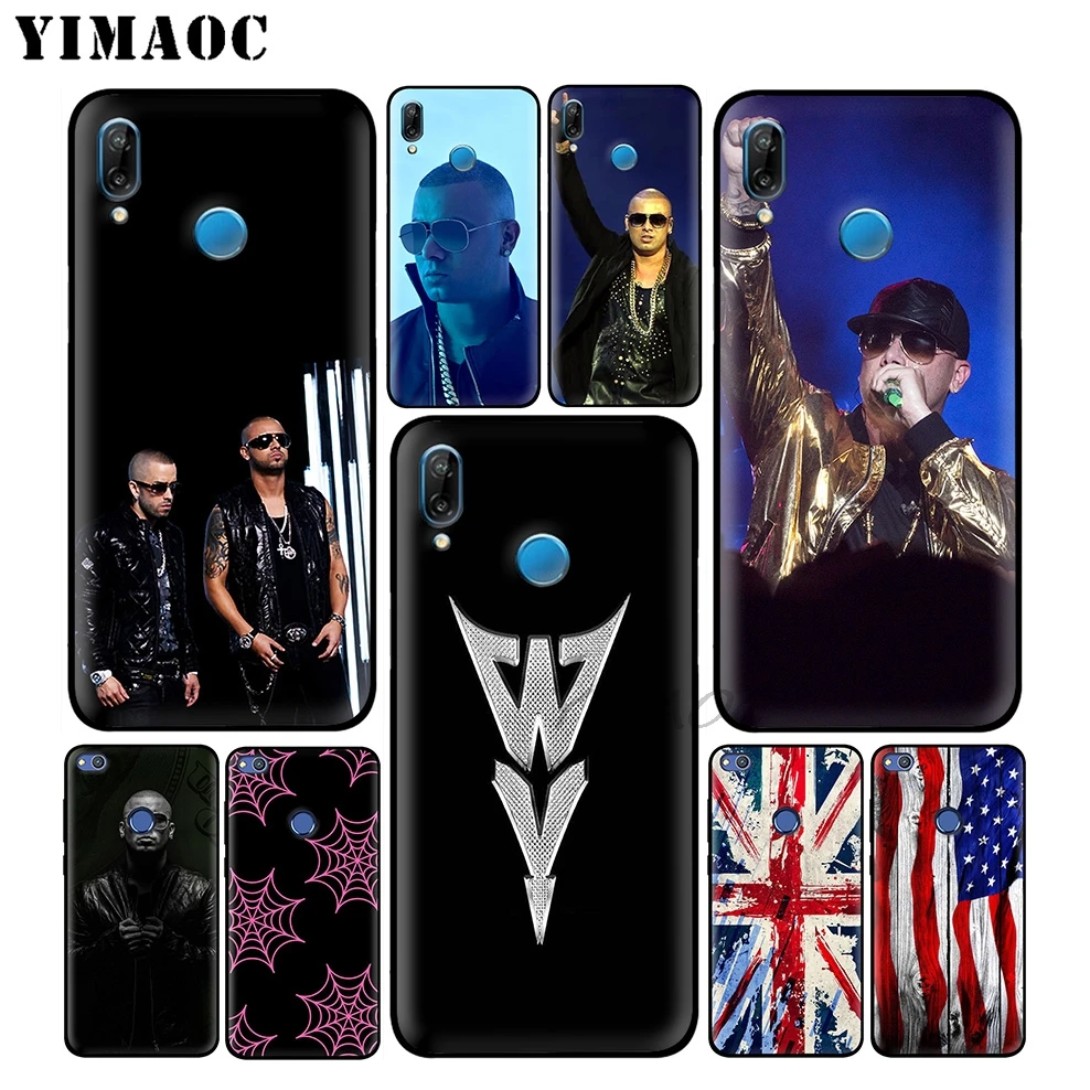 Yimaoc Wisin реперские кепки мягкий чехол для huawei P30 P20 Pro P10 P9 P8 2015 2017 P Smart плюс Z 2019 Nova 5i 4 3