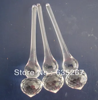 

10pcs/lot ,20x95mm crystal drop, transparent color, crystal curtain drop pendant , chandelier parts for hanging pendant