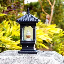 Уличный фонарь для экстремальных ситуаций лампа дверь квадратная вилла в европейском стиле садовый светильник для патио FG202