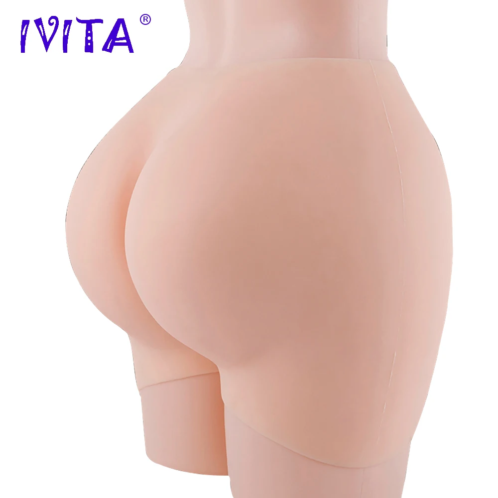 Модные поддельные силиконовые трусики IVITA для увеличения объема Вагины и бедер