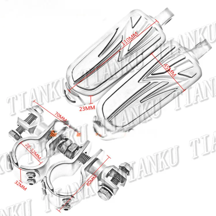 Защита мотоцикла Противоударная подножка подножки для Suzuki 8. 0 C90 M109R C109 Marauder 800 M50