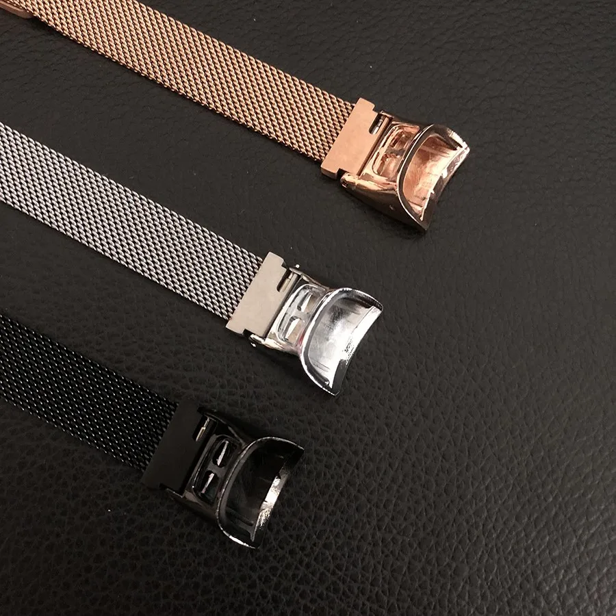 Миланский металлический ремешок для huawei Honor Band 4, магнитный браслет, браслет из нержавеющей стали, аксессуары
