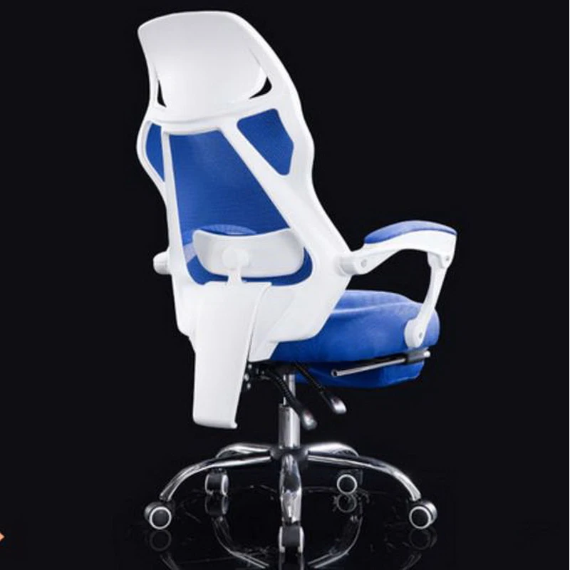 240331 Household Office boss Chair High quality pulley Computer Chair Streamlined PU handrails Comfortable handrail design