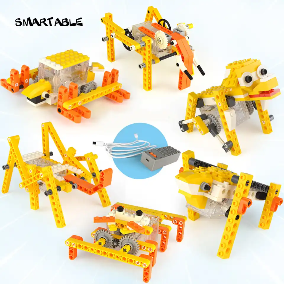 creative animal building blocks