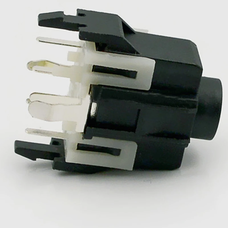 100pcs Jack 3 5mm Audio Connector Vertical Board PJ 334A 3 5mm Headphone Jack Earphone Interface Audio Socket For Toy Switch