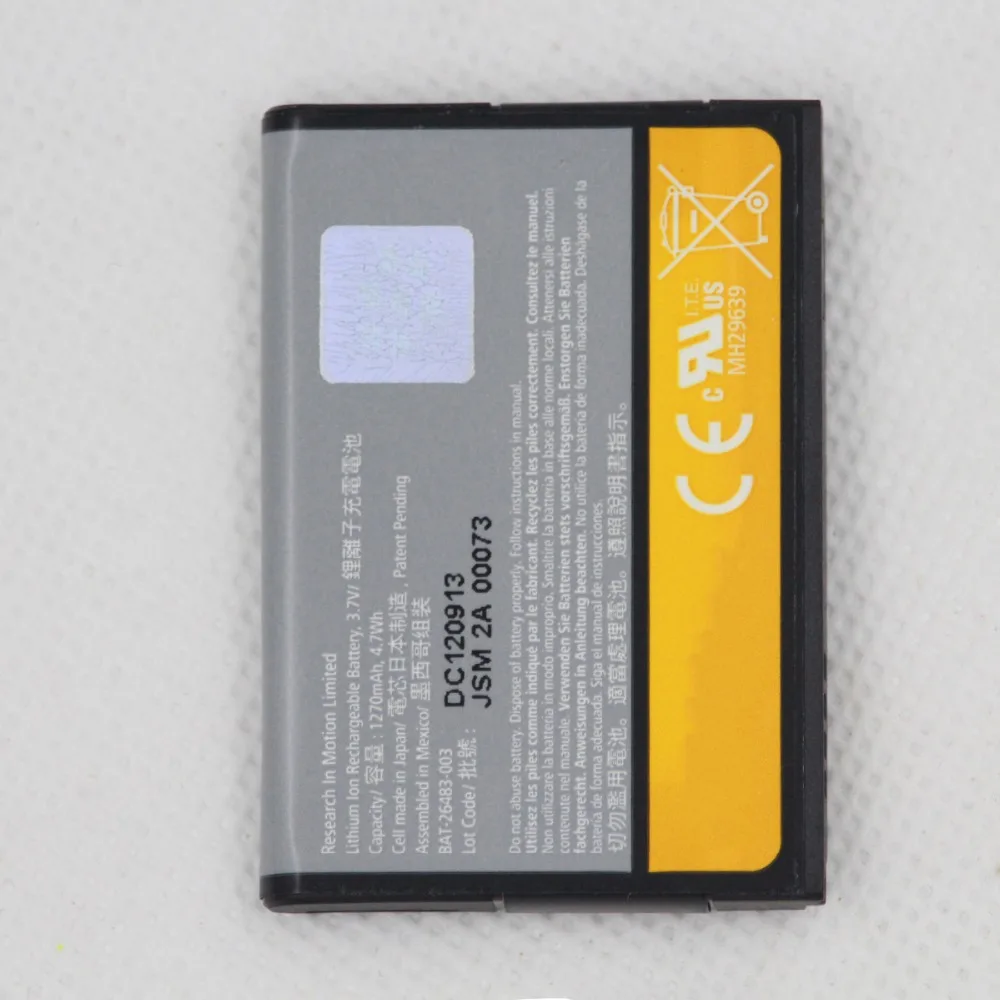 2 шт. 1270 мА/ч, F-S1 Батарея для Blackberry, фонарь 2 9810, фонарь 9800 фонарь 9810 фонарь слайдер 9800 FS1 мобильного телефона Батарея