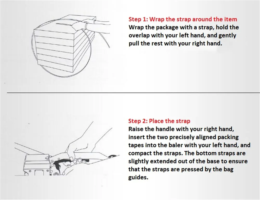 Manual steel strapping machine11