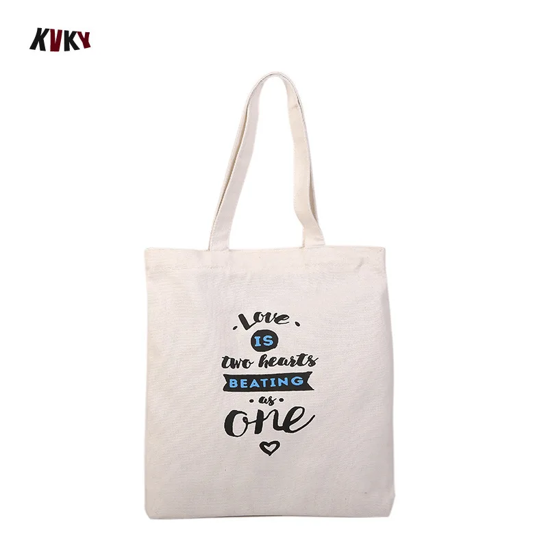 

Canvas Shoulder Tote Bag Large Capacity Cotton Cloth Shopping Bags Female Handbag Foldable Reusable Beach Shopper Bag for women