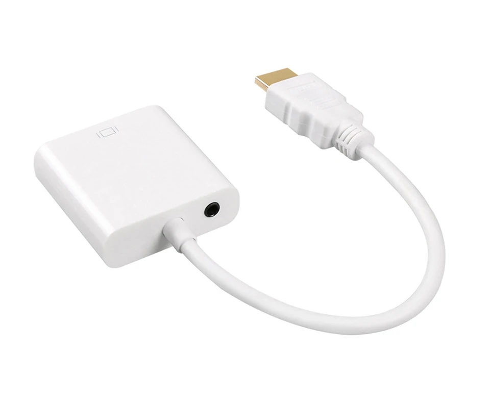 VERI Male to Female 1.4 Version HDMI to VGA Converter HD Adapter Cable for PC Laptop Tablet Support 1080P HDTV TV Video Card (16)