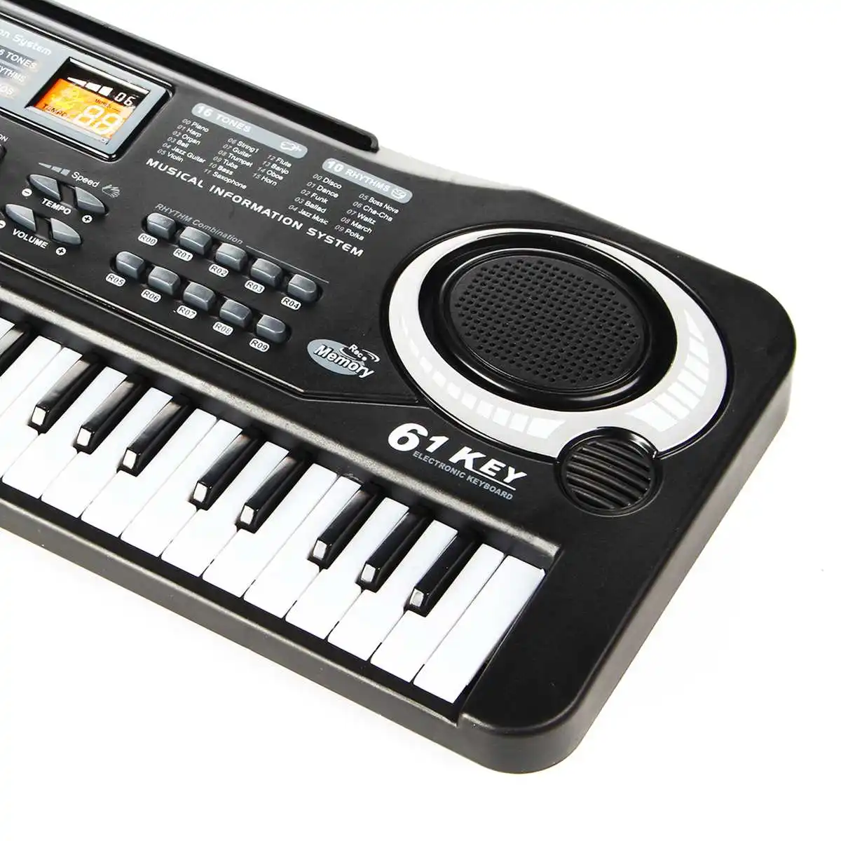 61 Ключи цифровой музыки электронная клавиатура ключ доска подарок Электрический пианино подарок для детей раннего образования инструмент для малыша