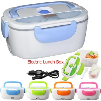 

Multifunctional Electric Car Plug Heating Lunch Box Food Heater Portable Heater Food Warmer Lunch Box [3]