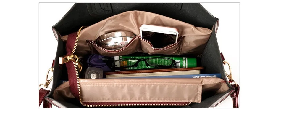 Pu Bolsa Das Mulheres Marcas de Luxo