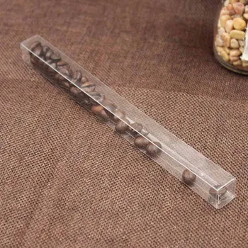 

10 pcs/lot Spot pvc box / 1.5*5*20cm clear package box / gift box for candy/foods/charms/display packing box