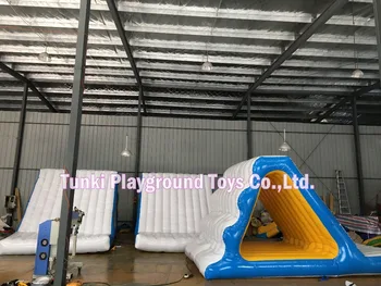 

water slide equipment game 0.9mm PVC