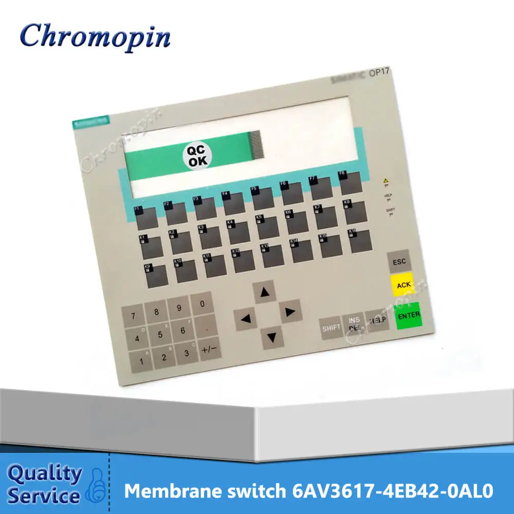 

Membrane switch for 6AV3617-4EB42-0AL0 6AV3617-4FB42-0AL0 6AV3617-5BA00-0BC0 OP17