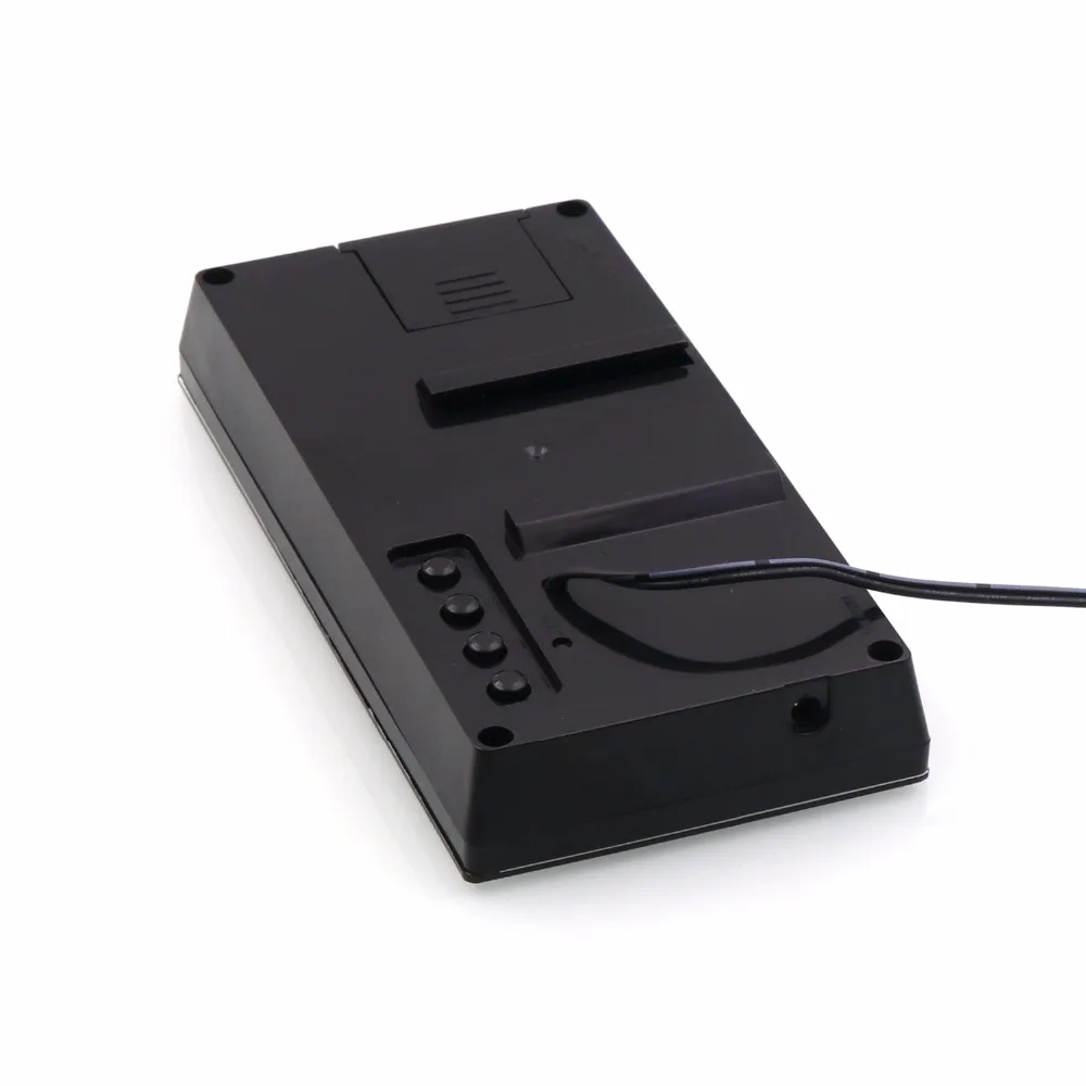  12V-24V Car VoltageClock ThermometerHygrometerWeather Forecast Monthly Calendar With Color Display 