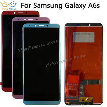 

Super AMOLED For Samsung Galaxy A6s G6200 LCD display Touch Screen Digitizer Assembly For Samsung A6s lcd
