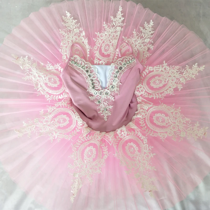 Новые профессиональные балетные пачки, Детские балетные костюмы с Лебединым озером, блинная балетная пачка, платье для девочек