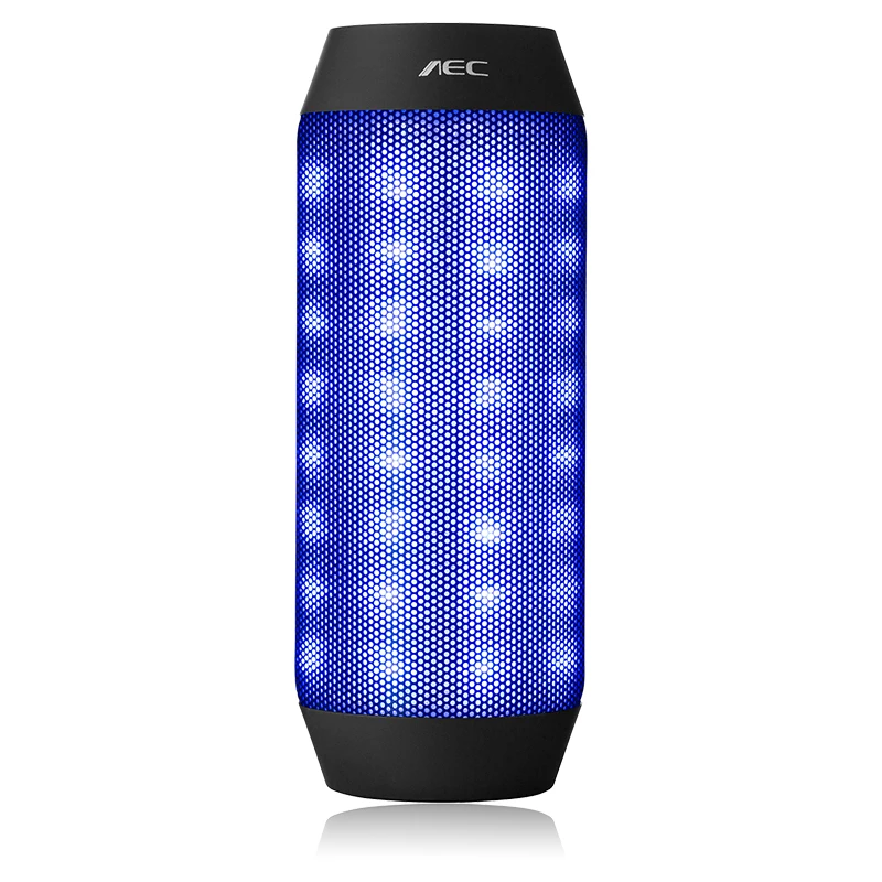 Portable Wireless Bluetooth Speaker AEC LED Light Car speaker with