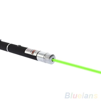 

5mw 532nm 2 in 1 Visible Beam Light Star Cap Projector Green Laser Pointer Pen