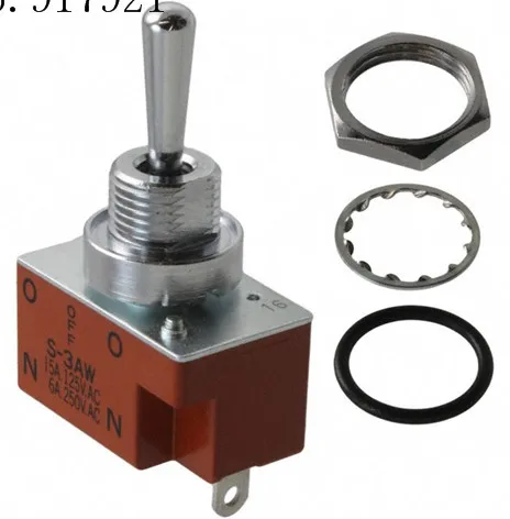 

[ZOB] S-3AW imported Japanese nkk Toggle Switch S-31F S-41F toggle switch toggle switch S-7AW --5PCS/LOT