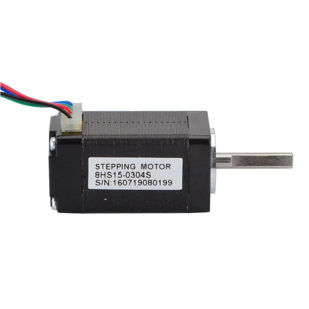 Нема 8 шаговый мотор 4-свинец 3Ncm(4.25oz.in) 0.3A 38 мм Длина 12V для DIY ЧПУ 3D-принтеры