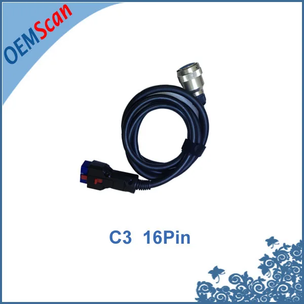 

100% Copper 2M Length High Quality OBDII Cable OBD2 16 Pin 16pin Cable for Star C3