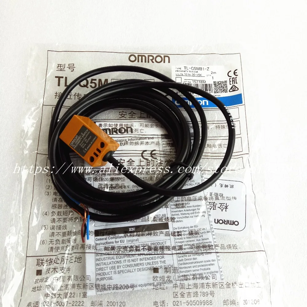 2 шт. TL-Q5MC1-Z TL-Q5MC2-Z TL-Q5MB1-Z Силовые транзисторы NPN/PNP NO/NC Omron Индуктивный переключатель с датчиком приближения Сенсор 3 провода DC10-30V