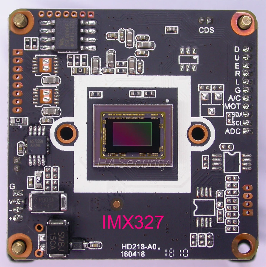 HDR AHD H (1080P) 1/2.8 &quotSony STARVIS IMX327 CMOS датчик изображения + NVP2441 CCTV camera module PCB board (Поддержка