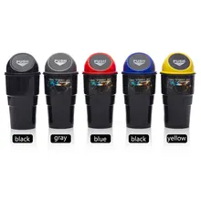 Самоскользящий Флип PP мусорный бак мини-контейнер для хранения интересный контейнер