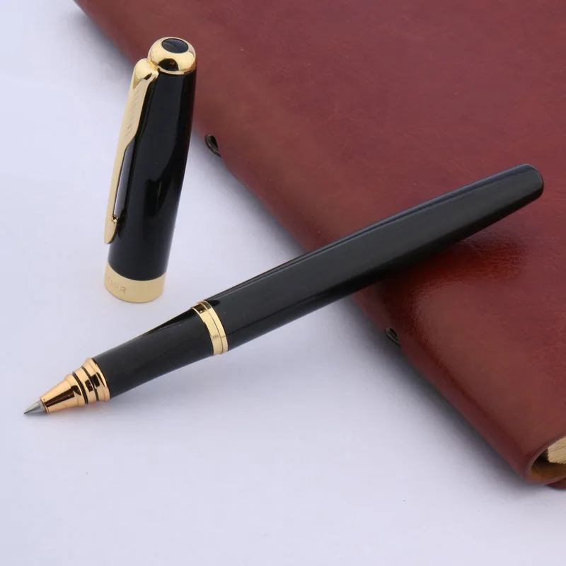 BAOER 388 черная и яркая шариковая ручка с золотыми стрелками|baoer|baoer 388baoer pen |