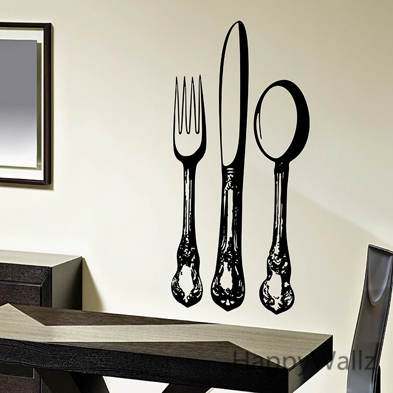 Kitchen Wall Sticker Spoon Fork Knife Kitchen Wall Decal DIY Modern Decor Kitchen Dining Knife Fork Wallpaper M31 Kitchen Wall Sticker Spoon Fork Knife Kitchen Wall Decal DIY Modern Decor Kitchen Dining Knife Fork Wallpaper M31