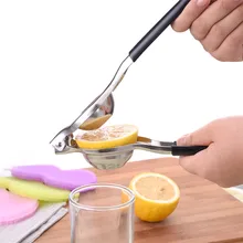 Exprimidor manual exprimidor de lemon profesional con mangos de silicona de alta calidad de refinación de acero inoxidable limón escariadores