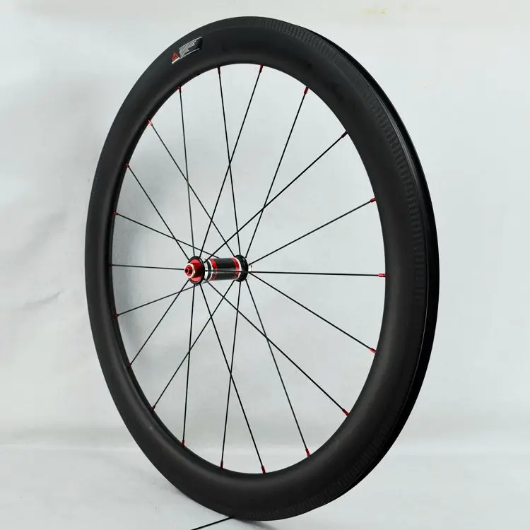 Excellent Carbon Road Bike Wheel Straight Pull Low Resistance bearing Hub 25mm Wider Clincher Tubeless 700c Wheelset 3K twill 40/50/55MM 17