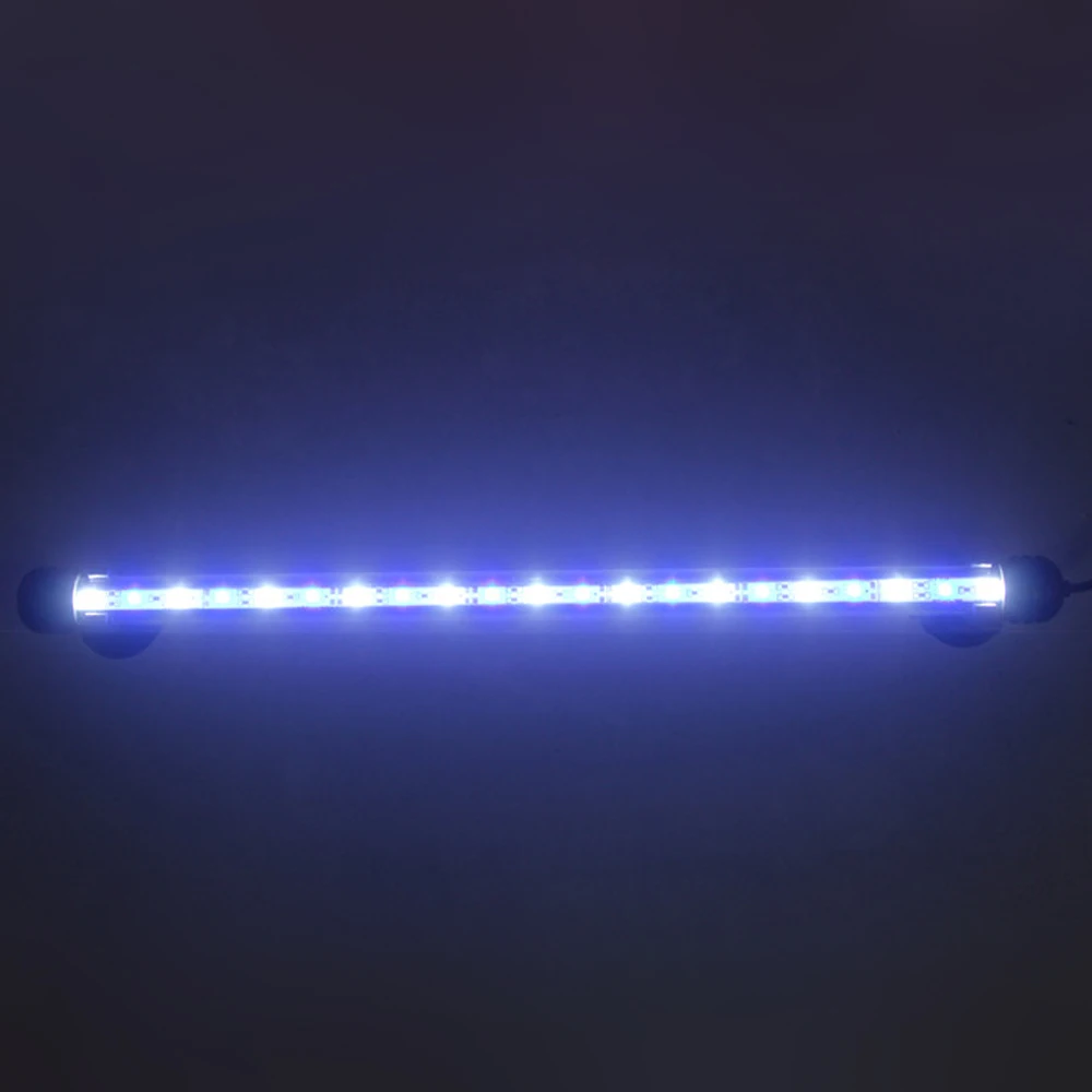 39cm RGB Aquarium Led Lighting Bar Waterproof 110-240V EU Plug For Aquarium Led Light Submersible Fish Tank Light