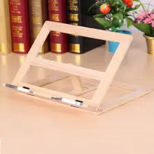 Горячая Распродажа, деревянная рамка для чтения, книжная полка, кронштейн для чтения книг, планшетный ПК, поддержка музыкальной подставки-2