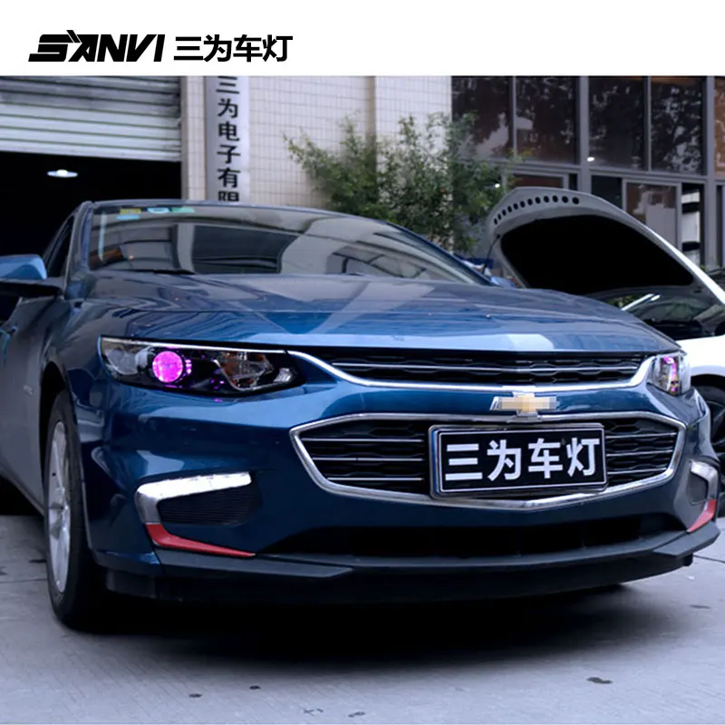 SANVI новых автомобилей головной светильник в сборе для Chevrolet Malibu 2016 2018 с Hella