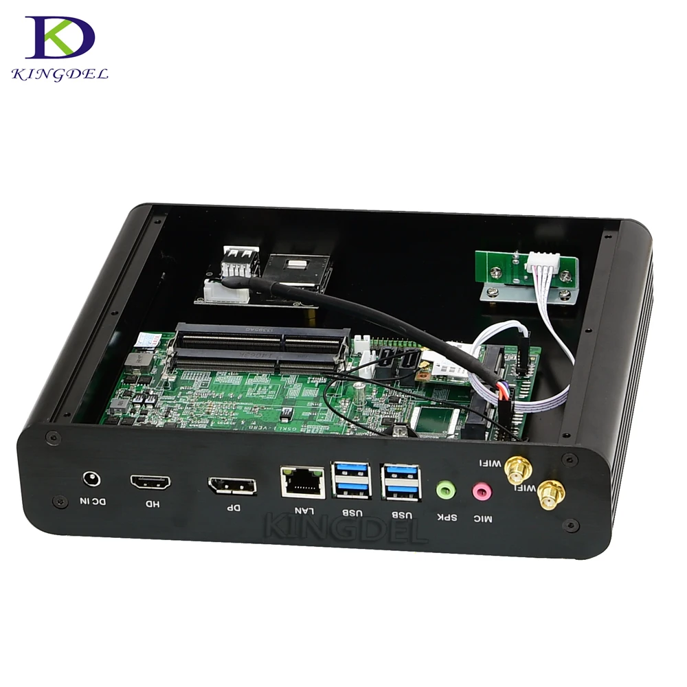 Intel Quad Core Fanless Mini Computer with 8th 8550U Intel UHD Graphics 620 8MB Cache up to 32G RMA Mini PC Plus DP HDMI SD WIFI Intel Quad Core Fanless Mini Computer with 8th 8550U Intel UHD Graphics 620 8MB Cache up to 32G RMA Mini PC Plus DP HDMI SD WIFI